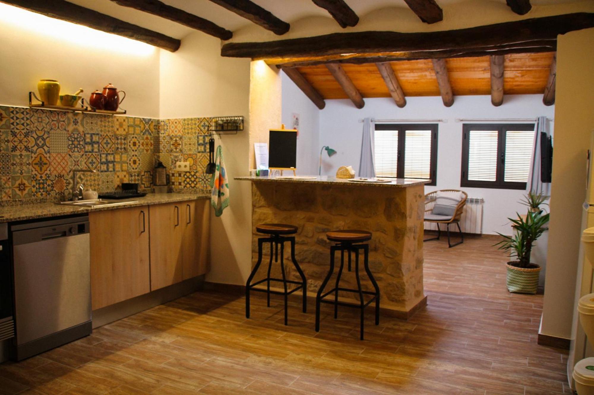 Villa La Casa Del Castell à Horta de Sant Joan Extérieur photo