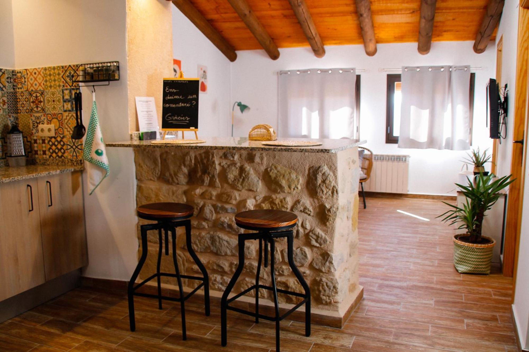 Villa La Casa Del Castell à Horta de Sant Joan Extérieur photo
