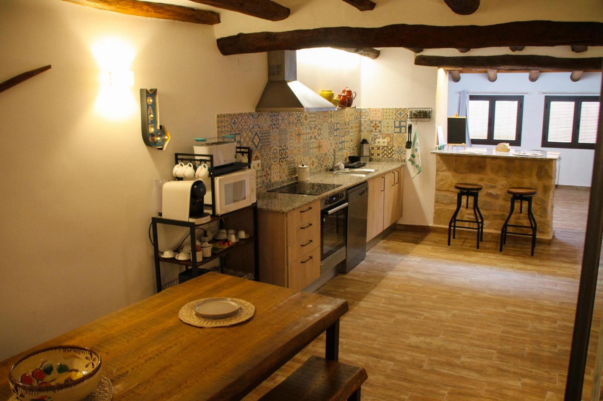 Villa La Casa Del Castell à Horta de Sant Joan Extérieur photo