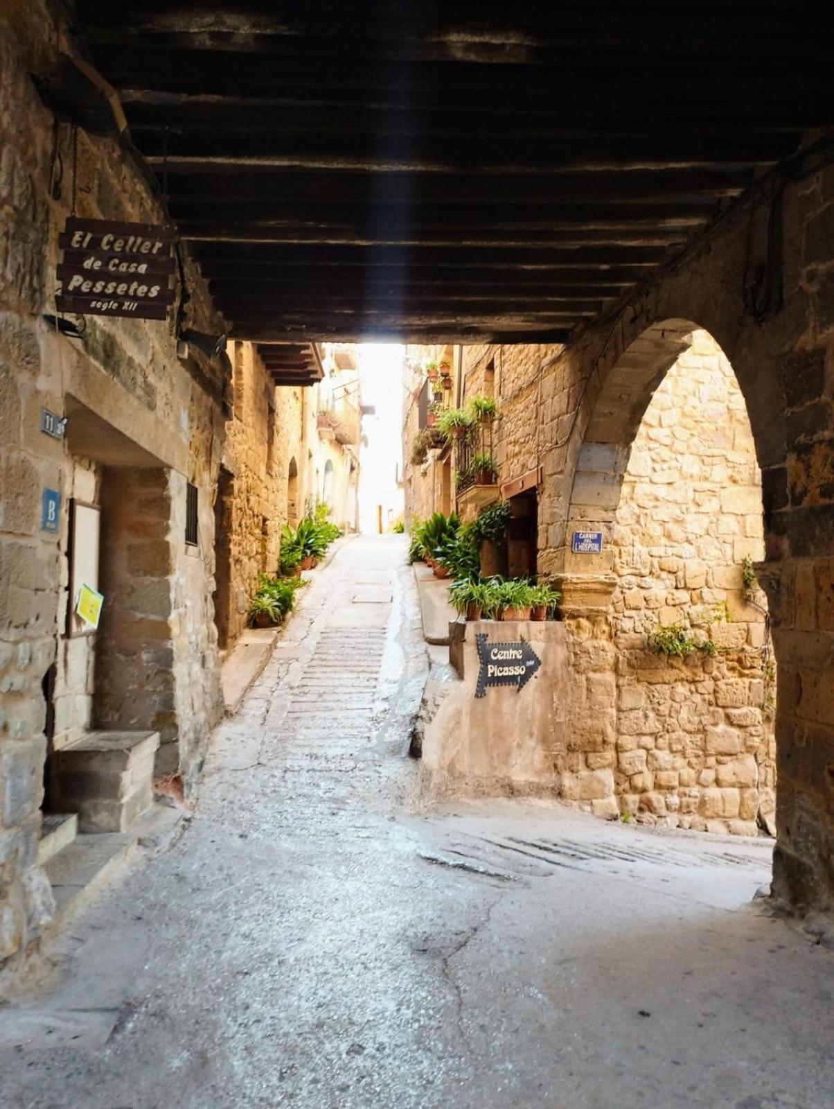 Villa La Casa Del Castell à Horta de Sant Joan Extérieur photo